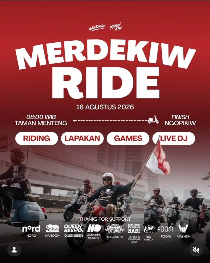 MERDEKIW RIDE