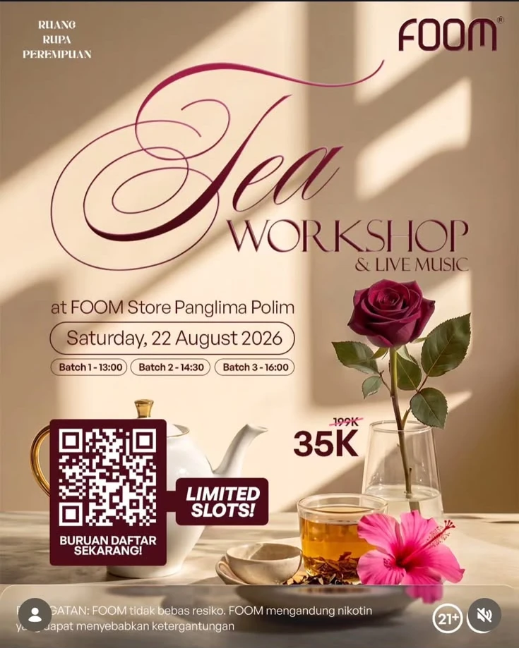 TEA WORKSHOP & LIVE MUSIC